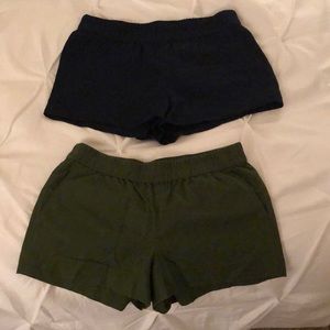 JCrew Cotton Shorts - 2 Pair Bundle!